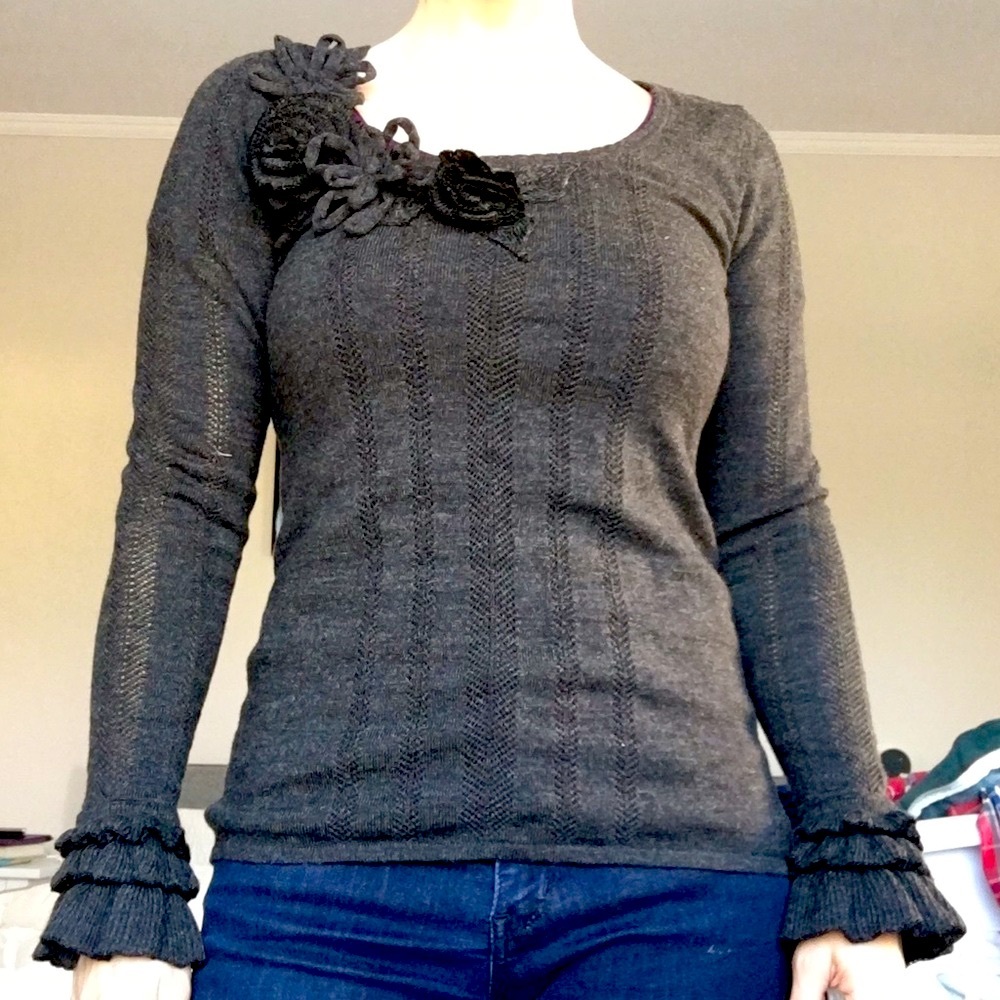 100% merino Nanette Lepore sweater